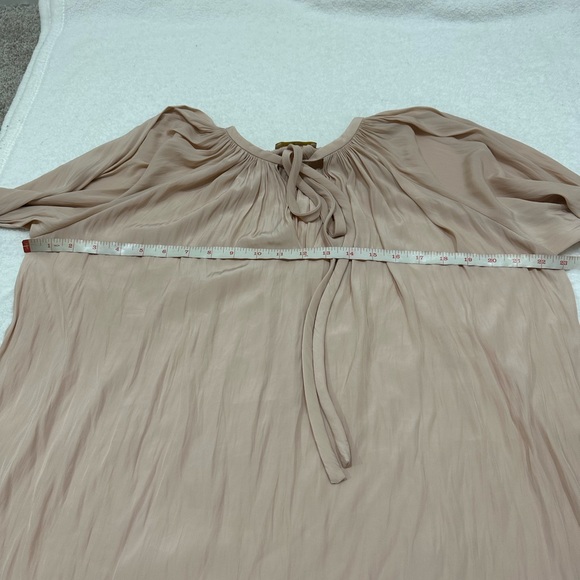 Ramy Brook Paris Long Sleeve Dusty Pink Blouse - Picture 3 of 5